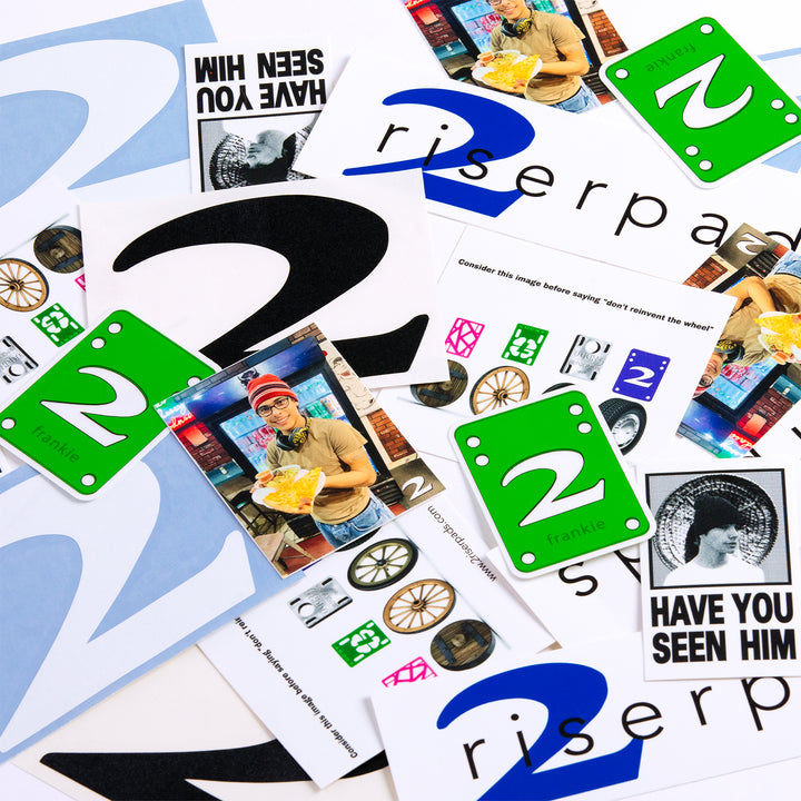 2 Riser Pads Sticker Pack (7 Count)