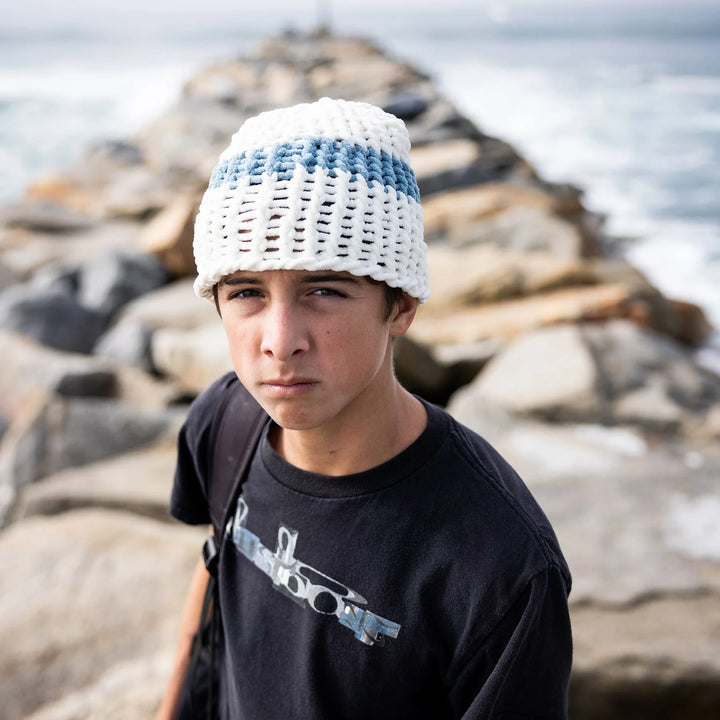 Lampshade Brotha Skully Off White/Shale Blue