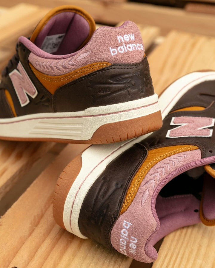 New Balance Numeric 480 Jeremy Fish X 303 Brown/Pink