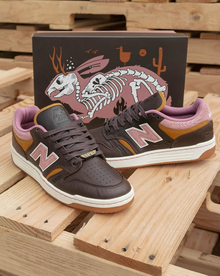 New Balance Numeric 480 Jeremy Fish X 303 Brown/Pink