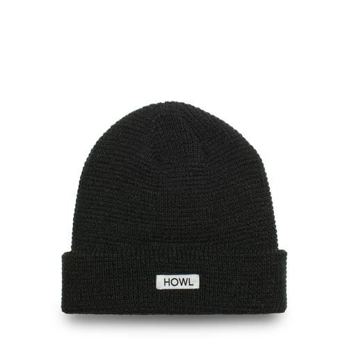 Howl Waffle Beanie Black