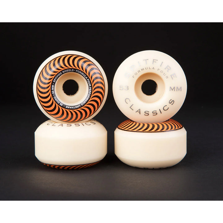 Spitfire F4 Classic Wheels Orange 99a 53mm