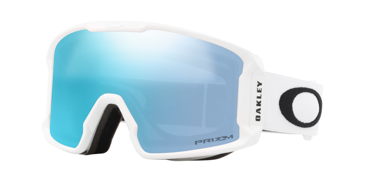Oakley Line Miner M Snowboard Goggle - Matte White + Prizm Snow Sapphire Iridium