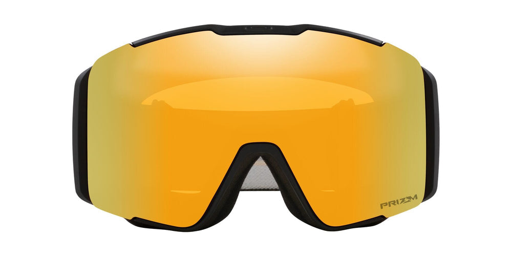 Oakley Line Miner Pro M Snowboard Goggle - Matte Black + Prizm Snow 24K Gold Iridium + Prizm Clear