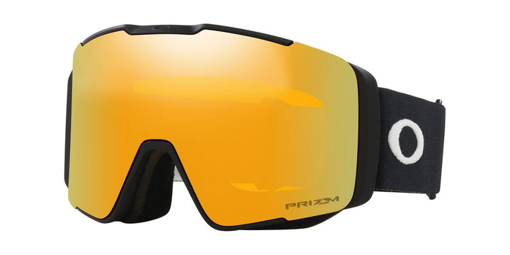 Oakley Line Miner Pro M Snowboard Goggle - Matte Black + Prizm Snow 24K Gold Iridium + Prizm Clear