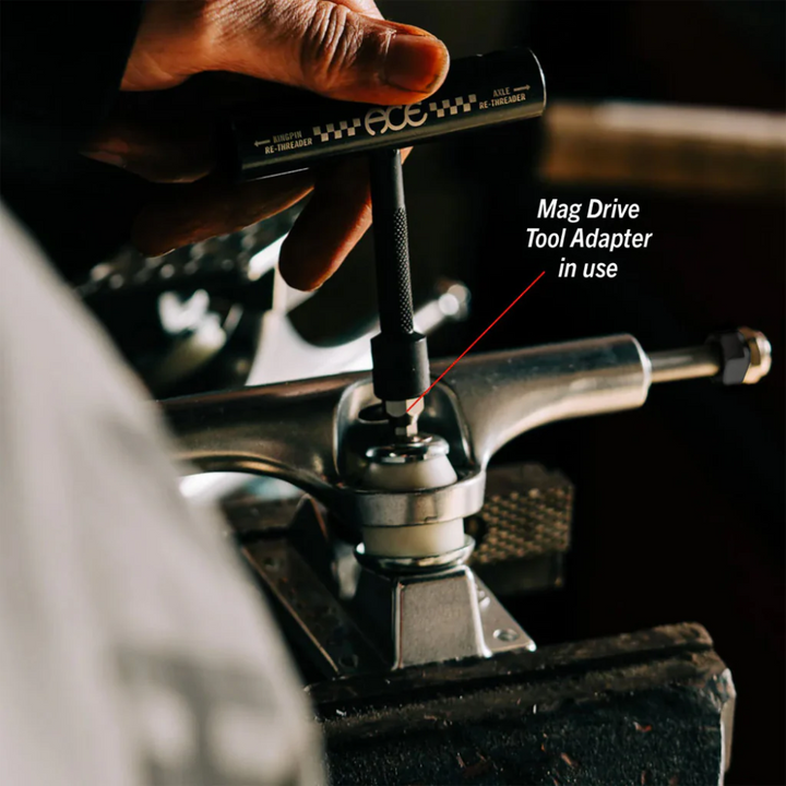 Ace Inverted Tool Magna Adaptor + Keychain Skateboard Tool