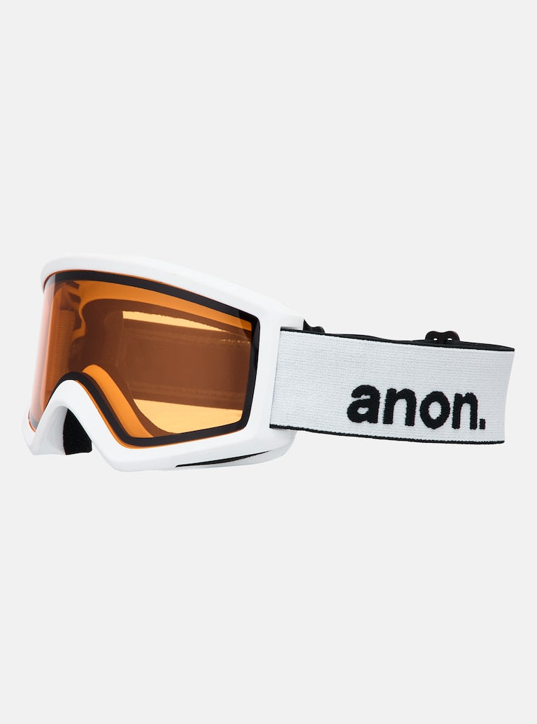 Anon Helix 2.0 Goggles (Non Mirror) - White + Amber