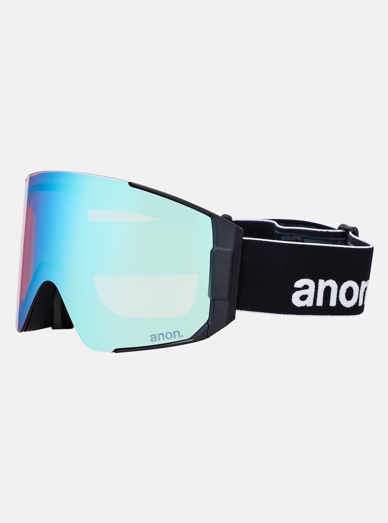 Anon Sync Goggles + Bonus Lens + MFI® Face Mask - Black + Perceive Variable Blue