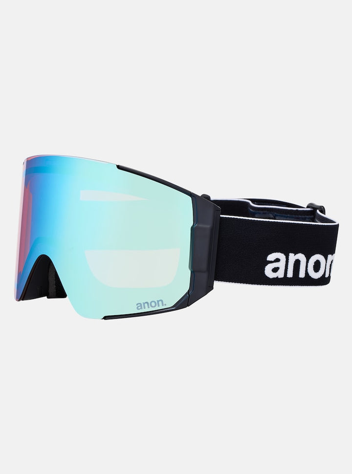 Anon Sync Goggles + Bonus Lens + MFI® Face Mask - Black + Perceive Variable Blue