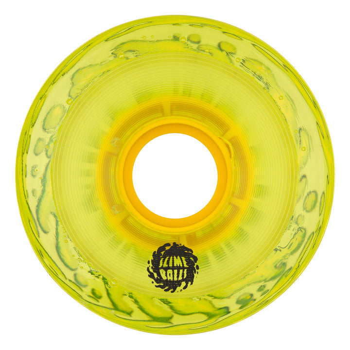 Slime Balls OG Slime Trans Yellow 78a Wheels 66mm