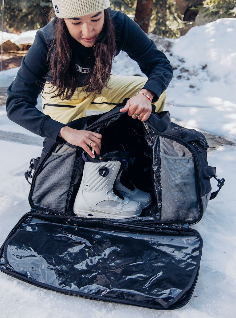 Burton Flight Attendant 90L Duffel Bag - True Black