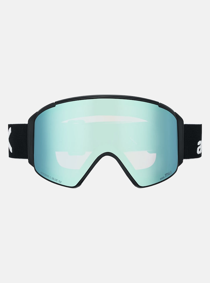 Anon M4S Goggles (Cylindrical) + Bonus Lens + MFI® Face Mask - Black + Perceive Variable Blue