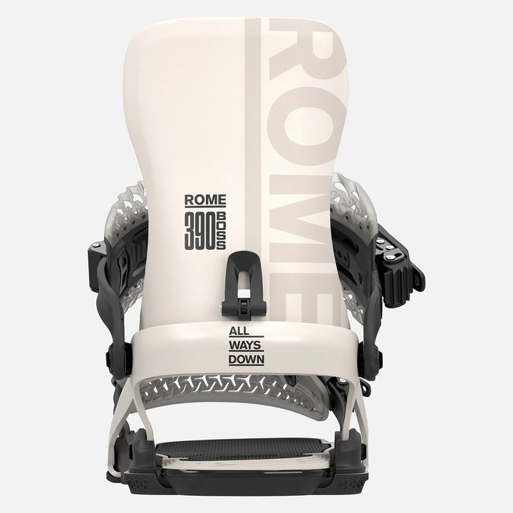 Rome 390 Boss FW Snowboard Bindings Stone