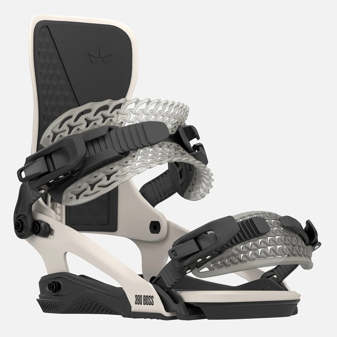 Rome 390 Boss FW Snowboard Bindings Stone