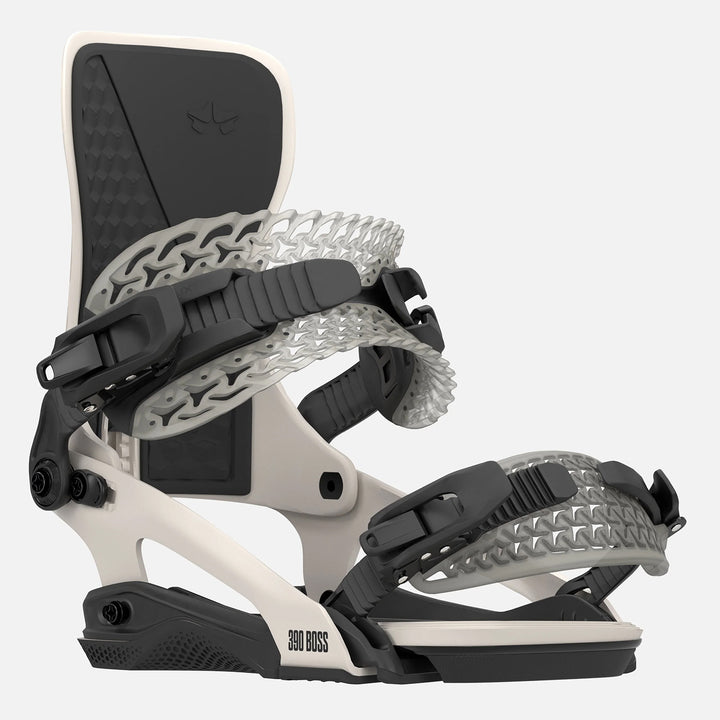 Rome 390 Boss FW Snowboard Bindings Stone