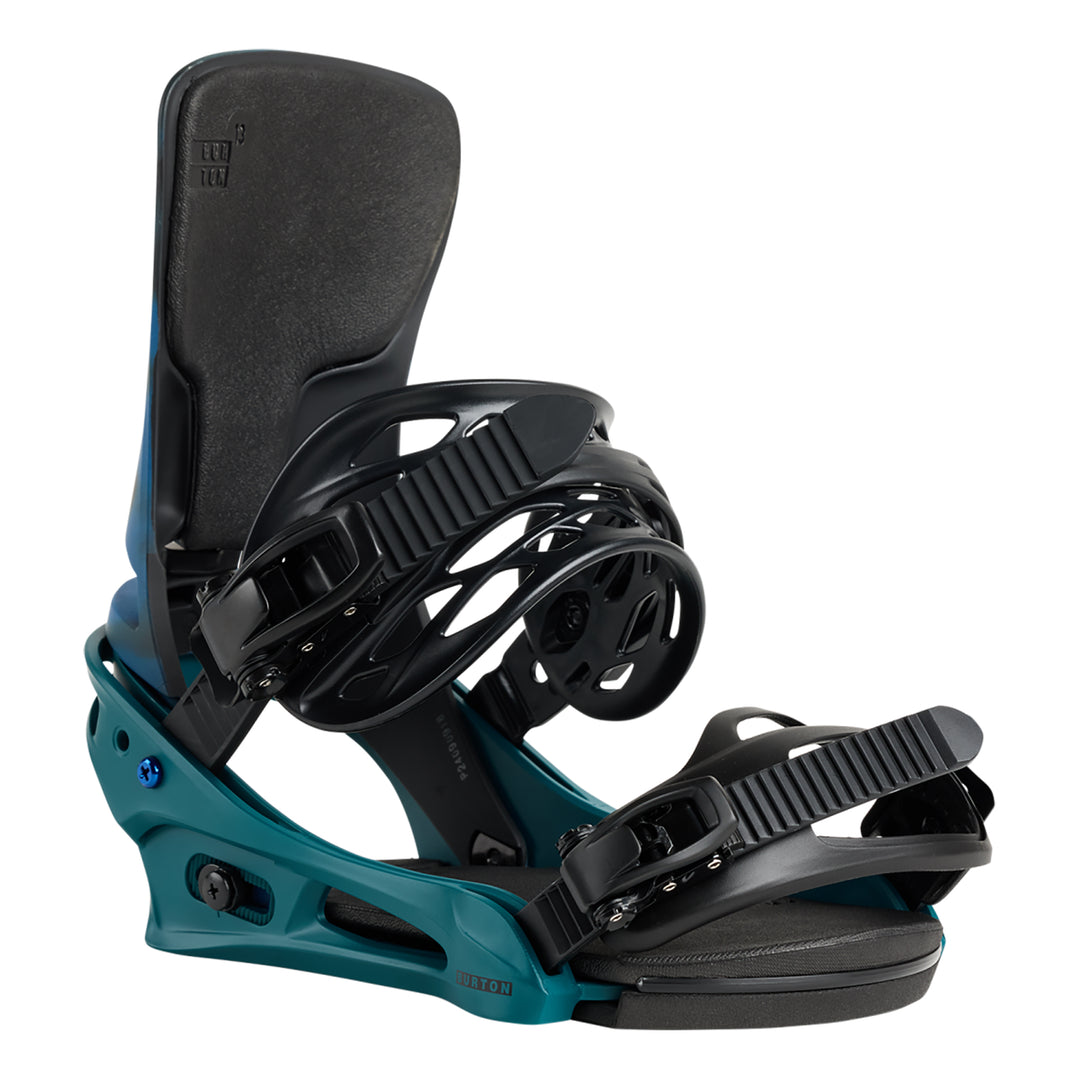 Burton Men’s Cartel Re:Flex Snowboard Bindings Evergreen Shatter