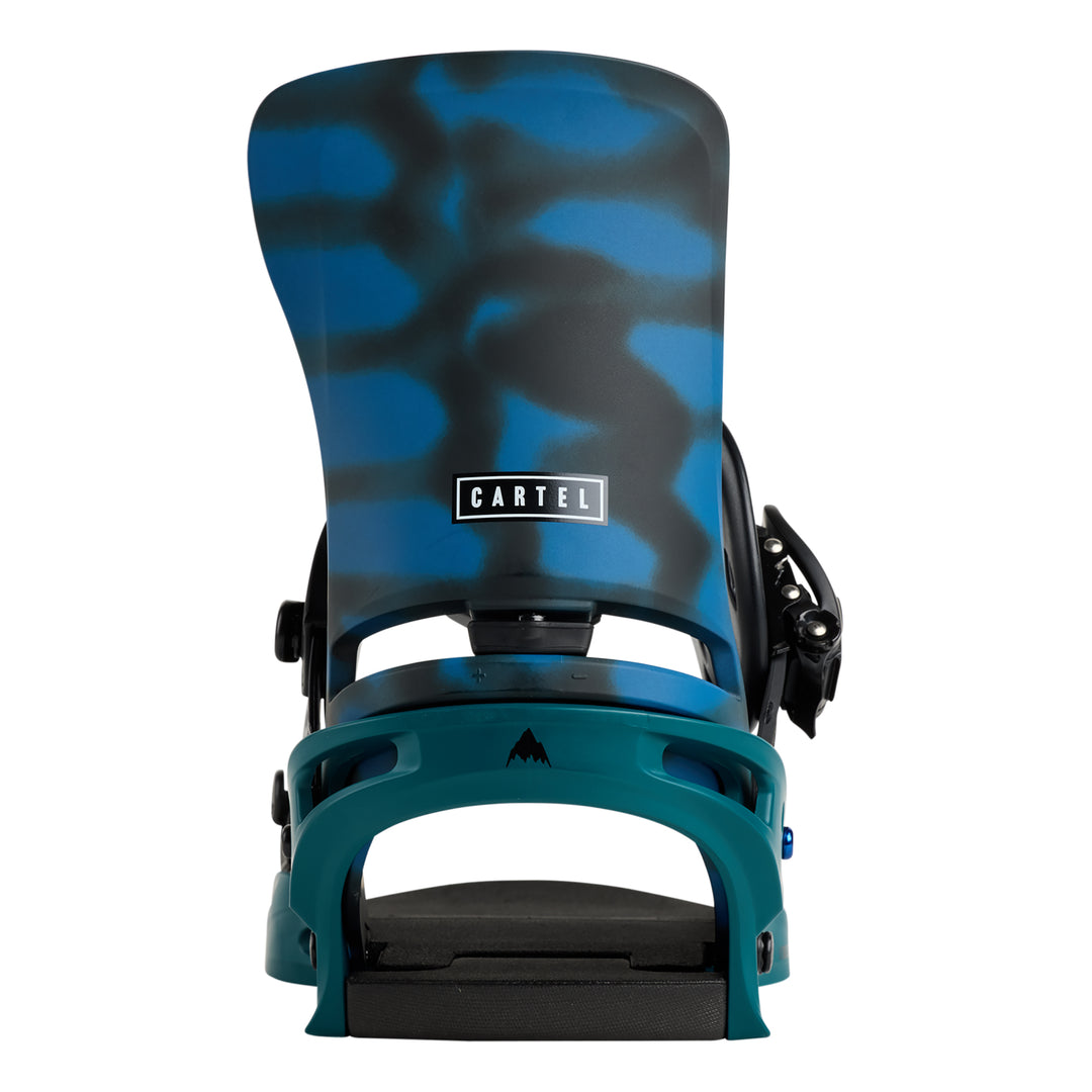 Burton Men’s Cartel Re:Flex Snowboard Bindings Evergreen Shatter