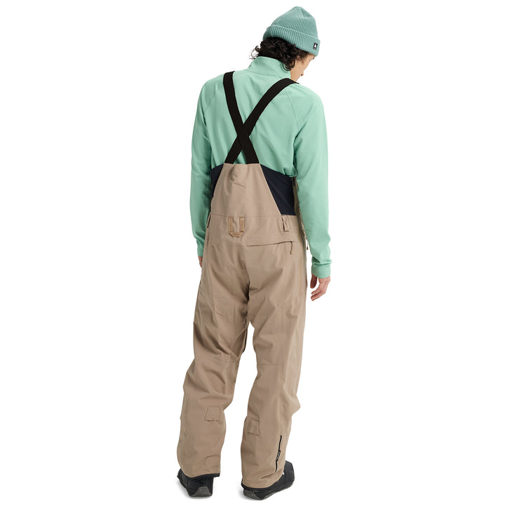 Burton Men's Reserve 2L Stretch Bib Pants - Summit Taupe