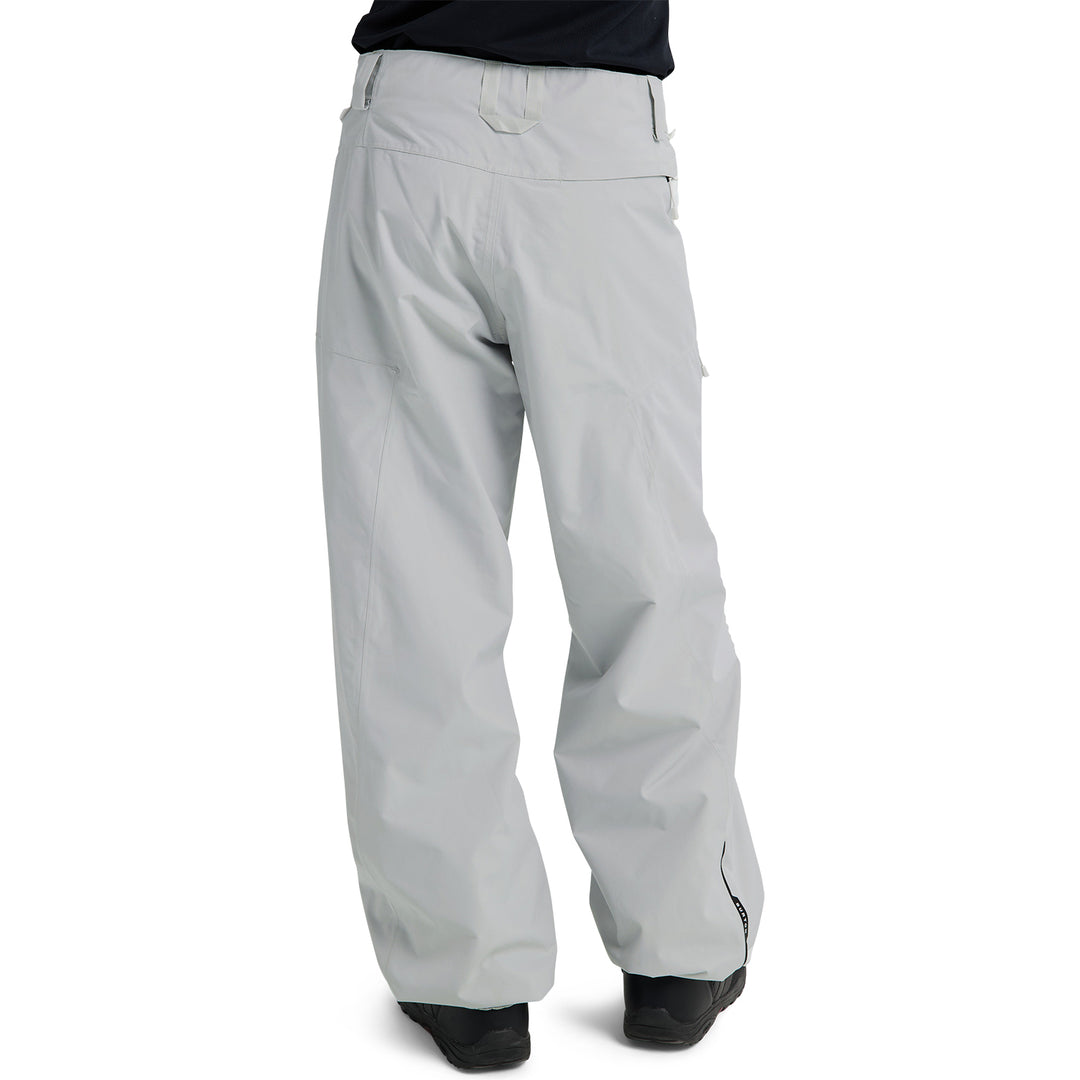 Burton Women's Reserve 2L Relaxed Snow Pant Gray Cloud