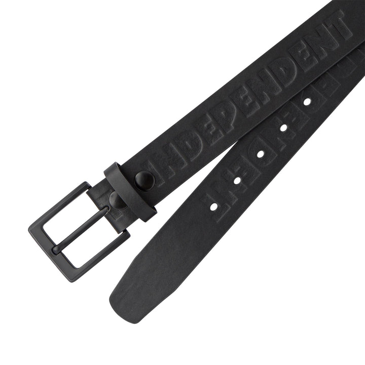 Independent Bar Logo Poly Belt - Black