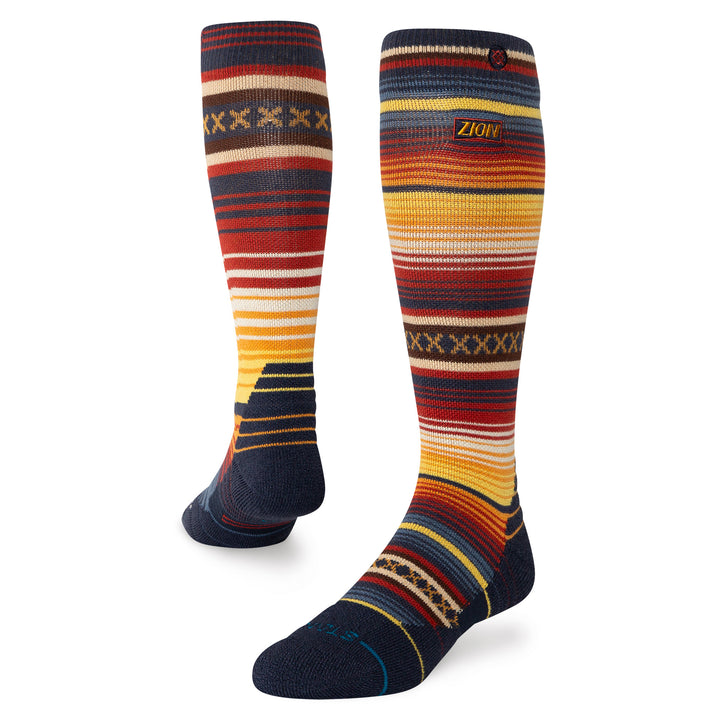 Stance x National Parks Poly OTC Curren - Snow Socks / Navy