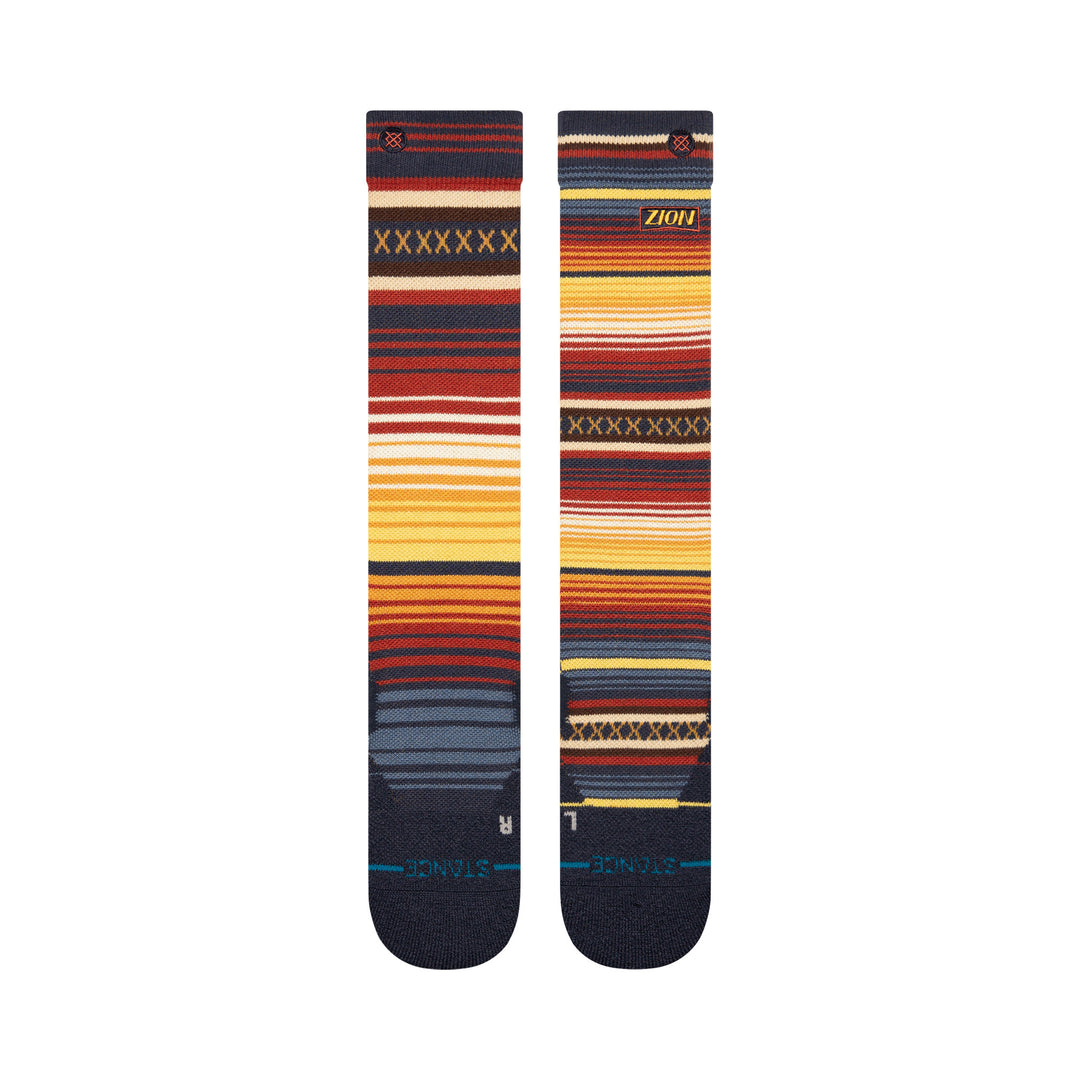 Stance x National Parks Poly OTC Curren - Snow Socks / Navy