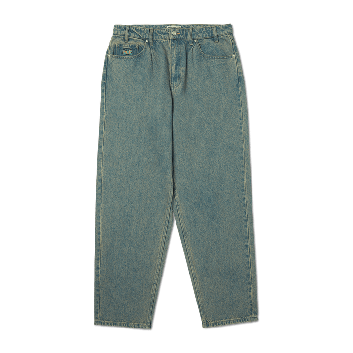 Huf Cromer Washed Pant - Indigo Earth