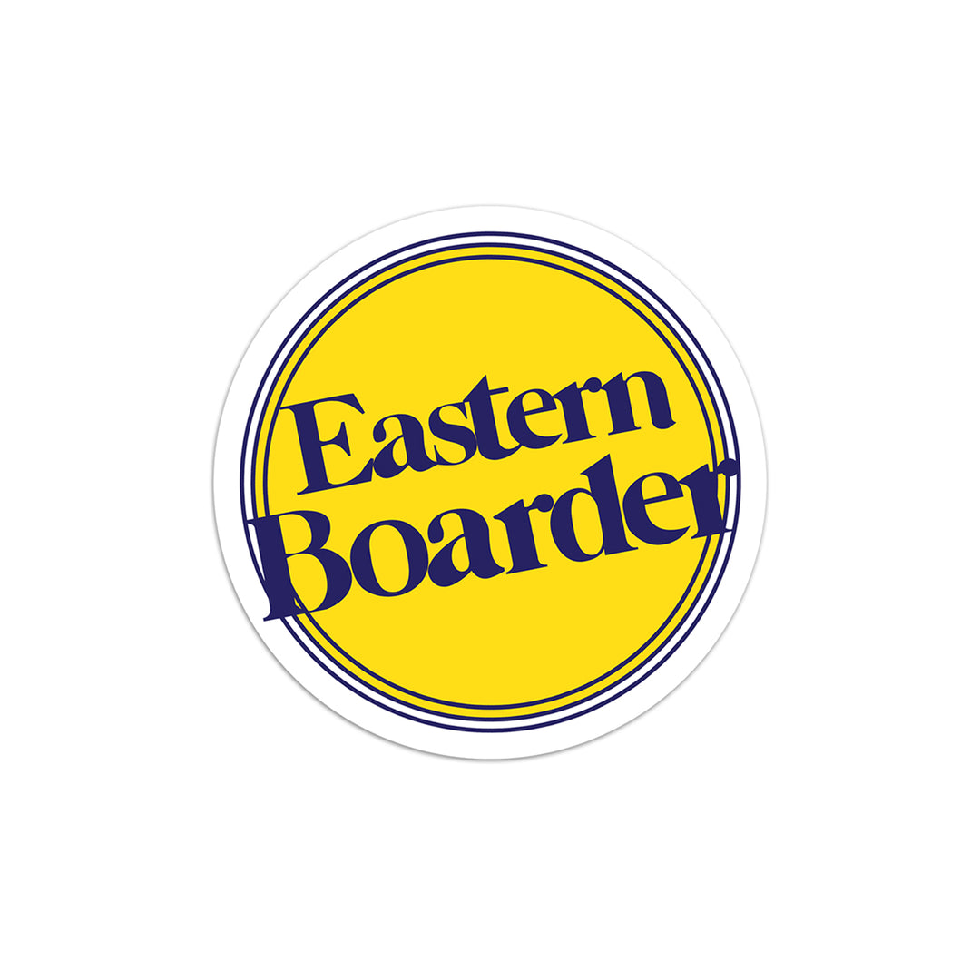EasternBoarder BIG Dot Logo Sticker 8.5"