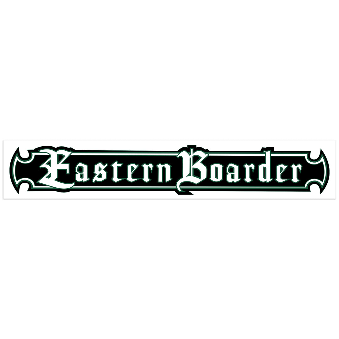 EasternBoarder Evil Strip Logo Sticker 9.75"