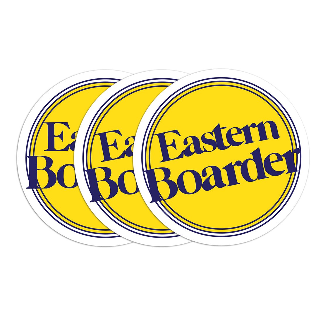 EasternBoarder BIG Dot Logo Sticker 8.5"