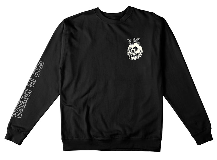 Krooked No Monster Crewneck - Black