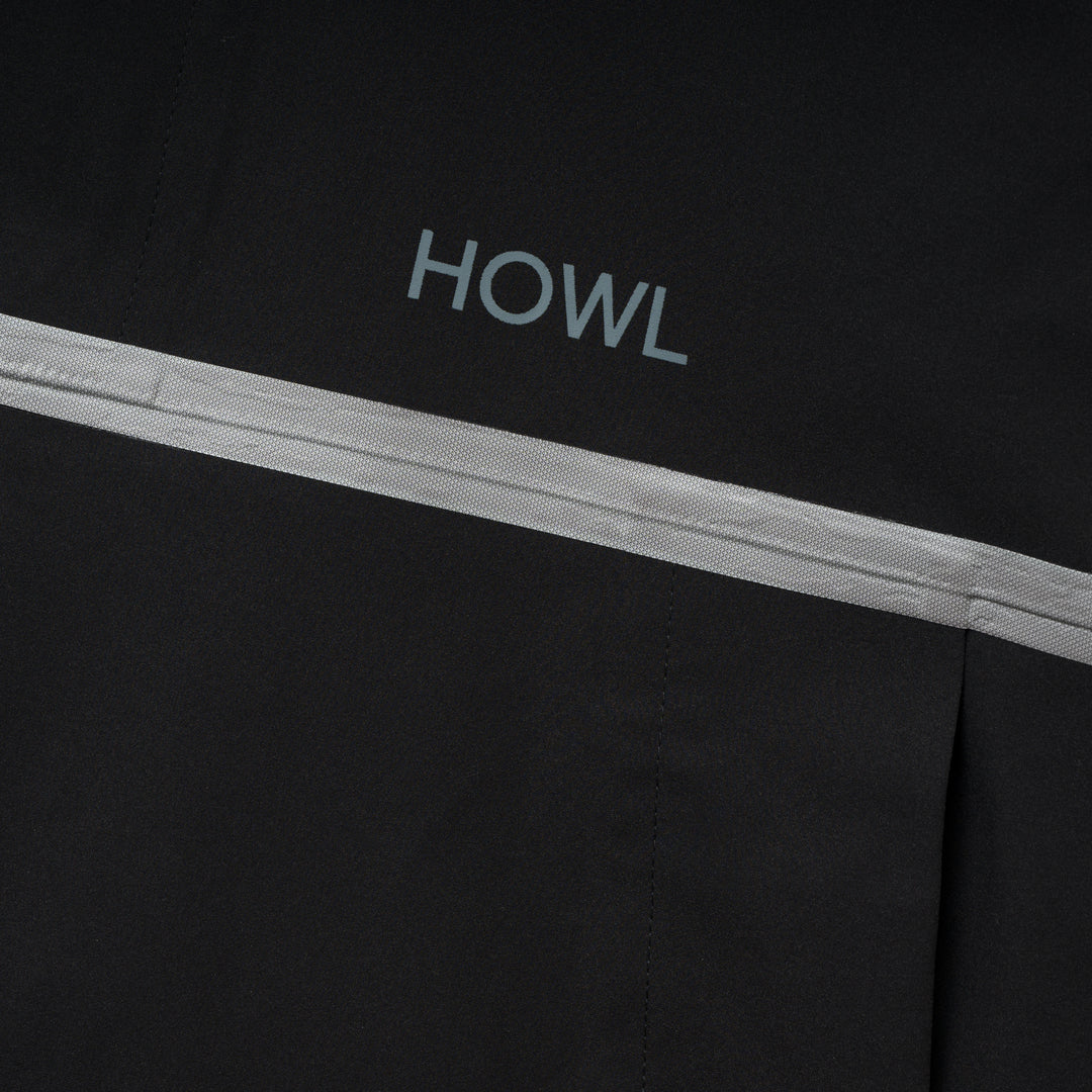 Howl Taped Snowboard Jacket - Black
