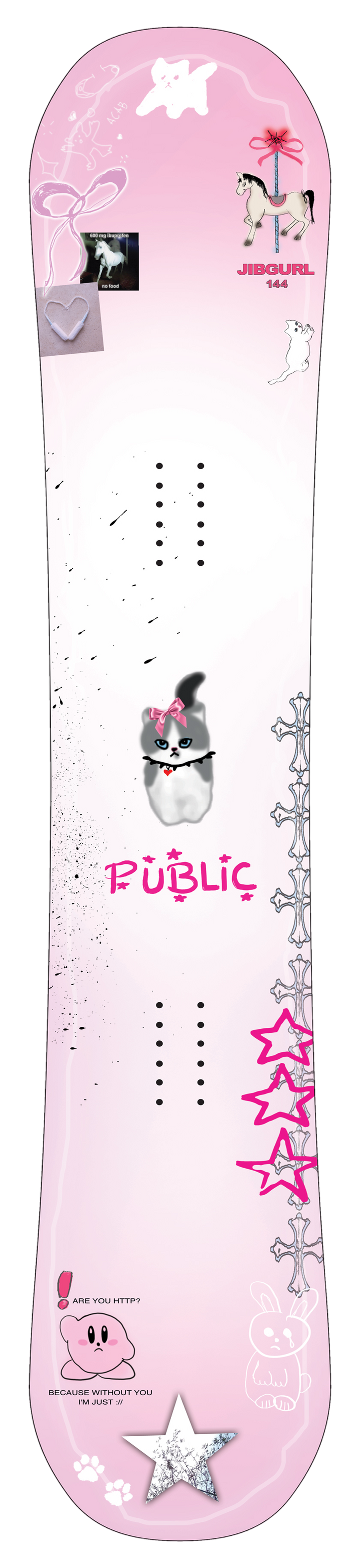 Public X Jibgurl Women's Snowboard