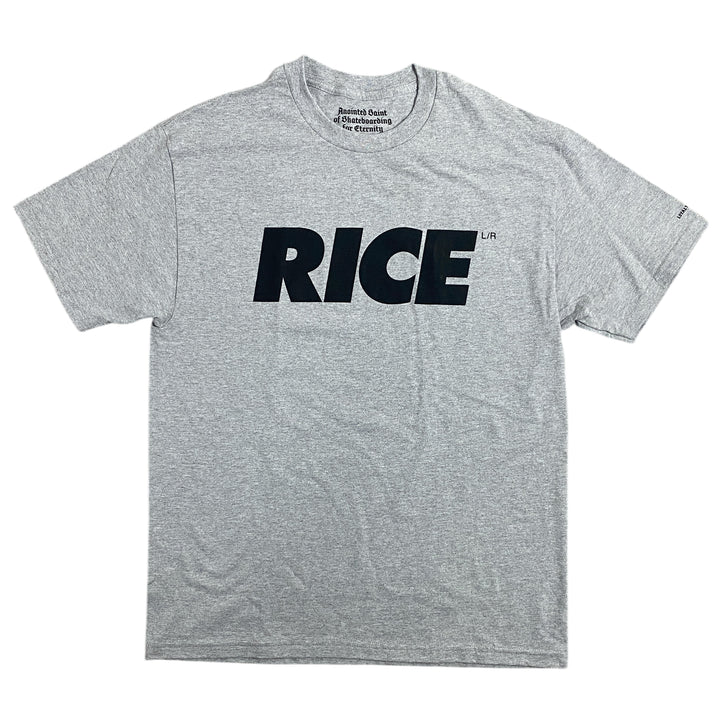 RICE T-Shirt in Heather Grey