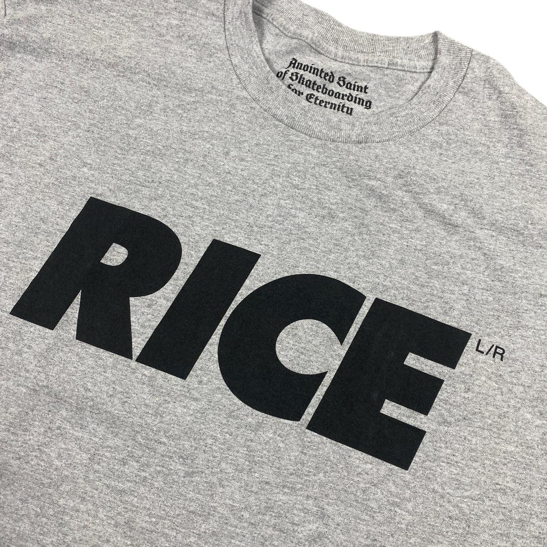 RICE T-Shirt in Heather Grey