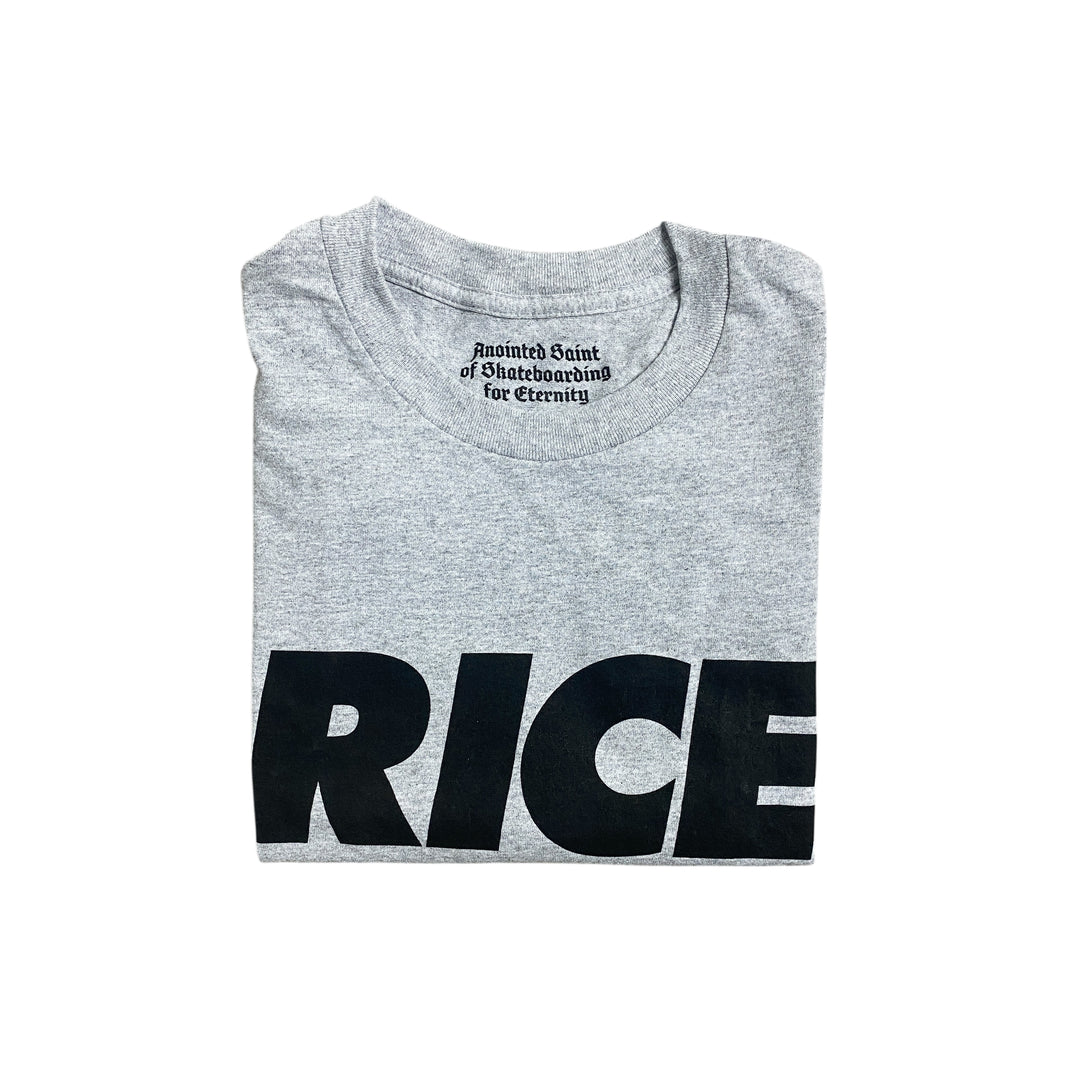 RICE T-Shirt in Heather Grey