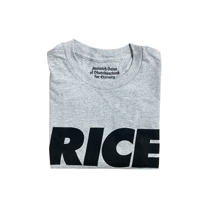 RICE T-Shirt in Heather Grey