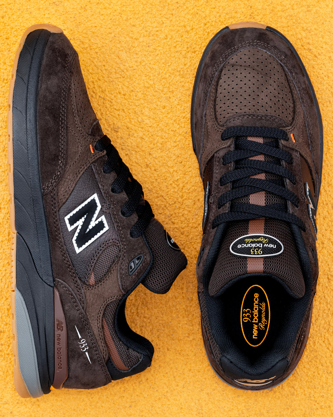 New Balance Numeric Reynolds 933 Brown/Black NM933BAR