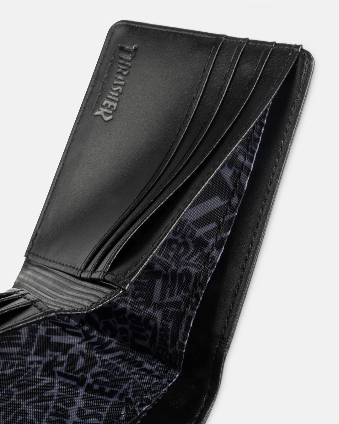 Thrasher Skategoat Leather Wallet - Black