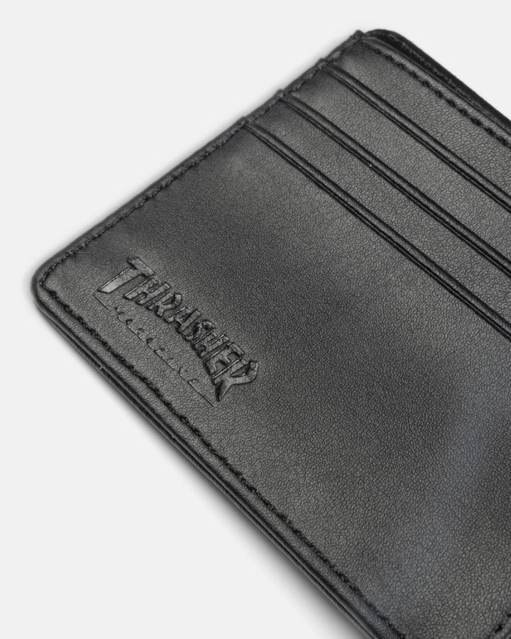Thrasher Skategoat Leather Wallet - Black