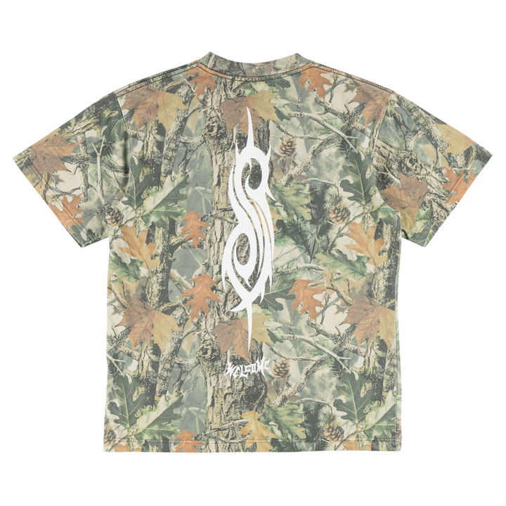 Welcome x Slipknot Oval Logo Tee Camo