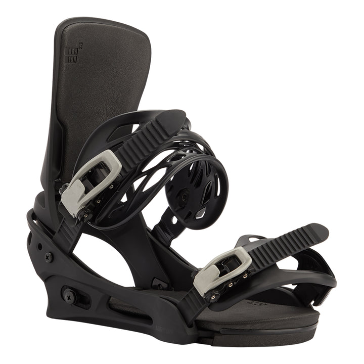 Burton Men’s Mission Re:Flex Snowboard Bindings Black