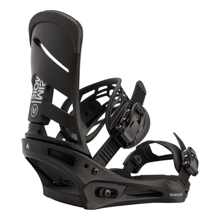 Burton Men’s Mission Re:Flex Snowboard Bindings Black