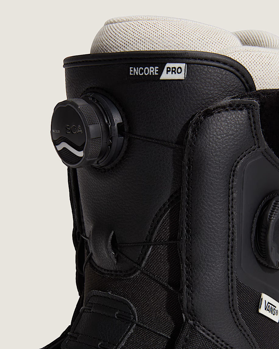 Vans Encore Pro Snowboard Boots Black/Marshmallow White