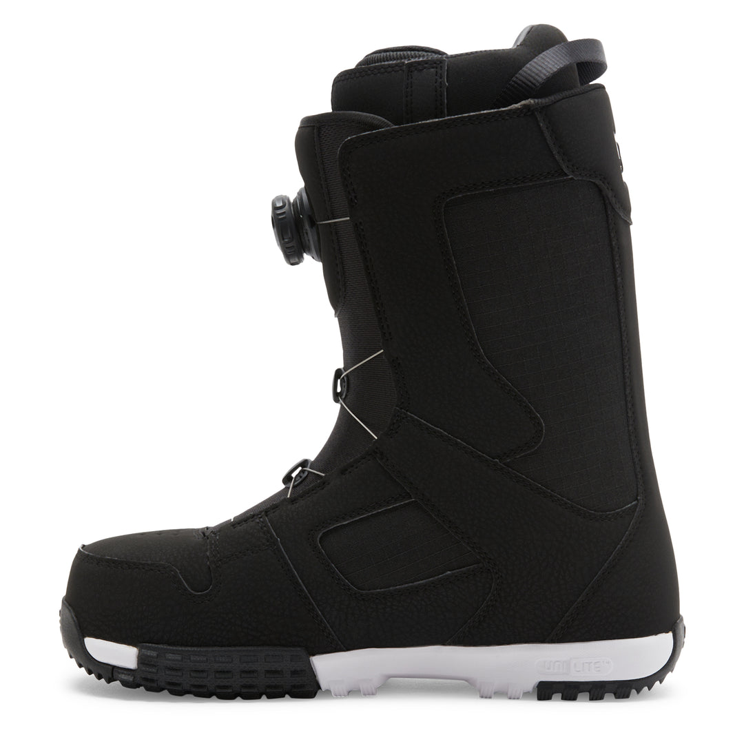 DC Phase BOA Pro Snowboard Boots Black/Black/White