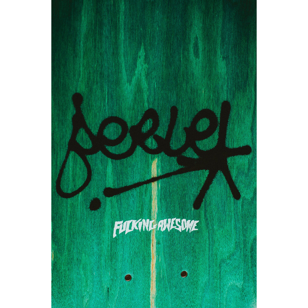 Fucking Awesome Elijah Berle Class Photo Painted Deck 8.5"