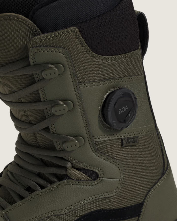 Vans Invado OG Snowboard Boots Grape Leaf Green