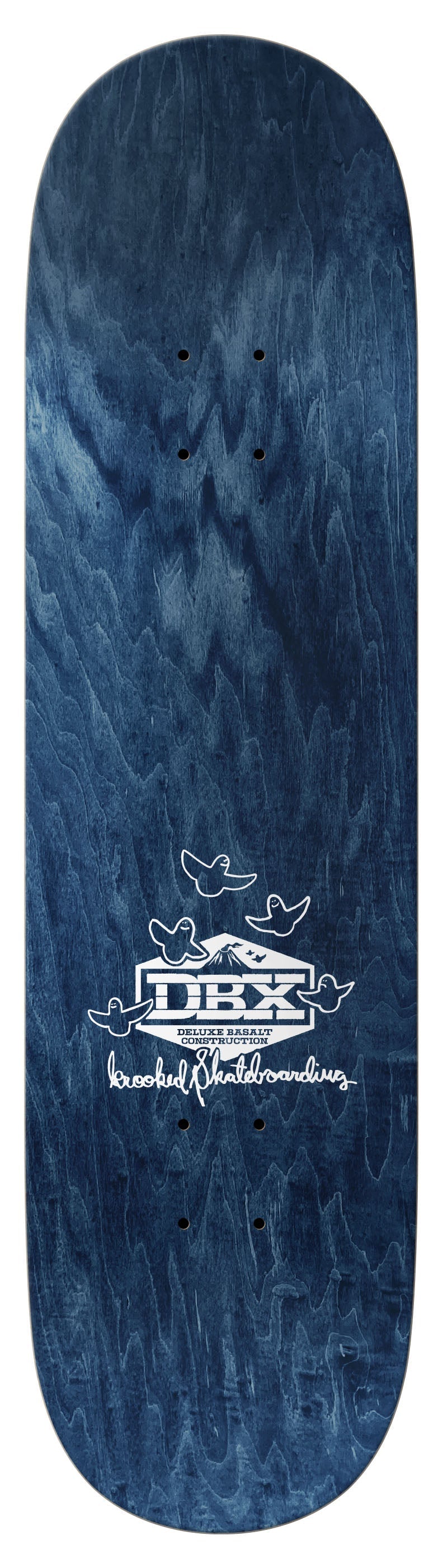 Krooked DBX Eyes Deck Gold 8.38"