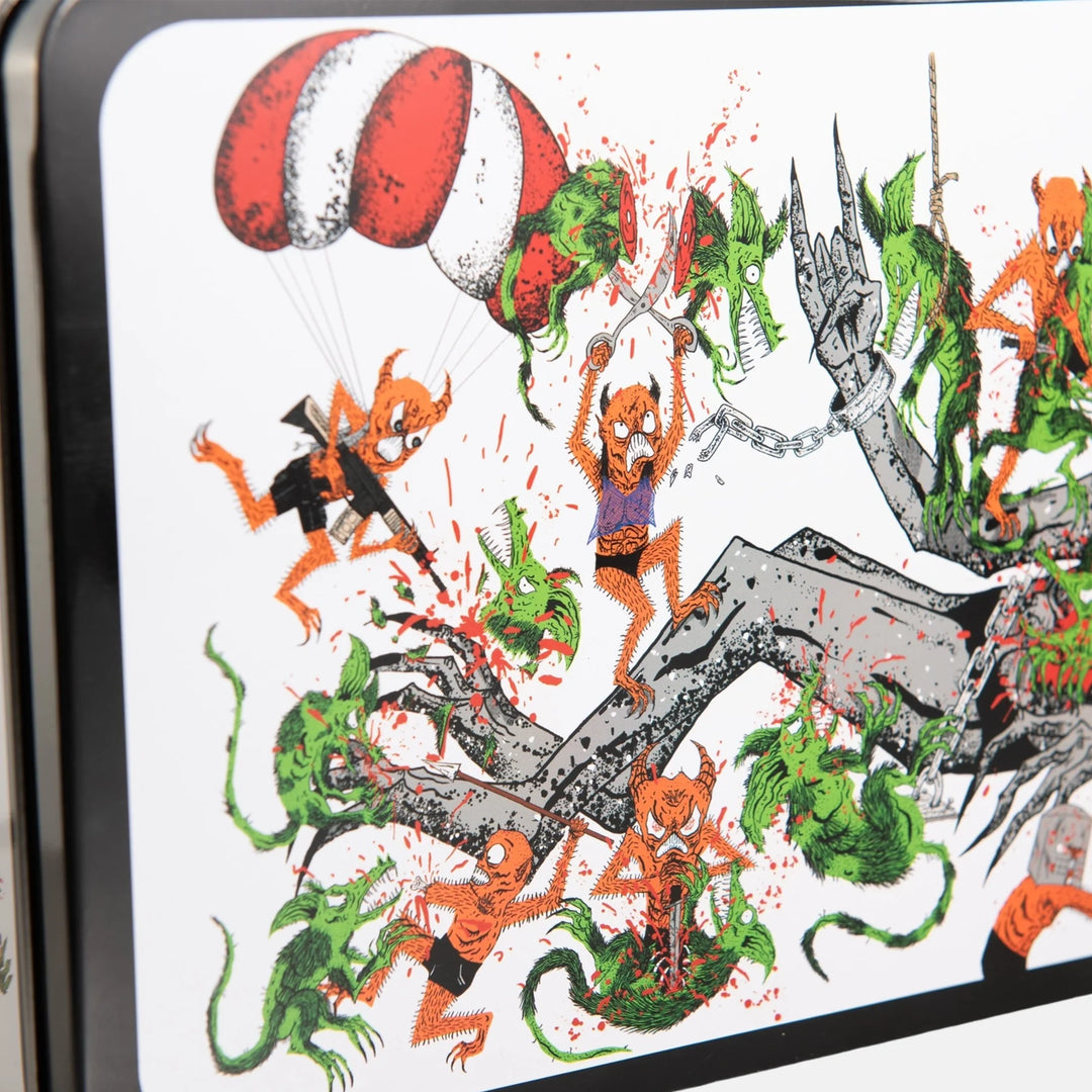 Baker Toxic Rats Tin Lunch Box