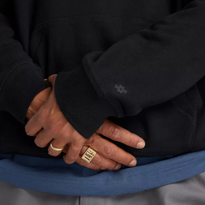 Numeric French Terry Hoodie Black